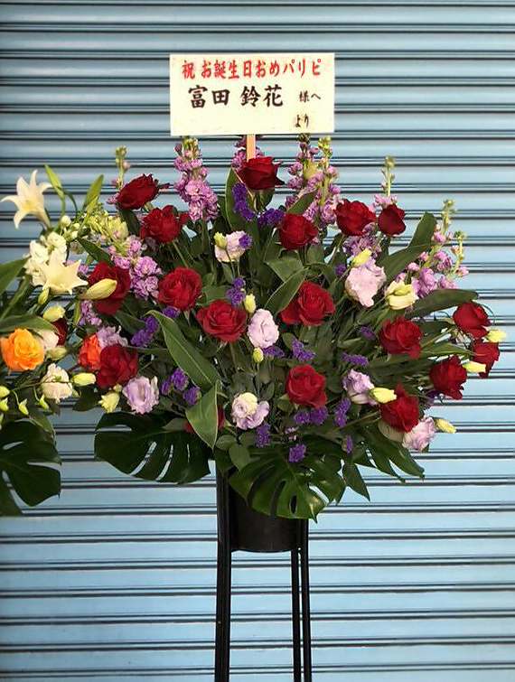 スタンド一段生花 16,200円（税込）